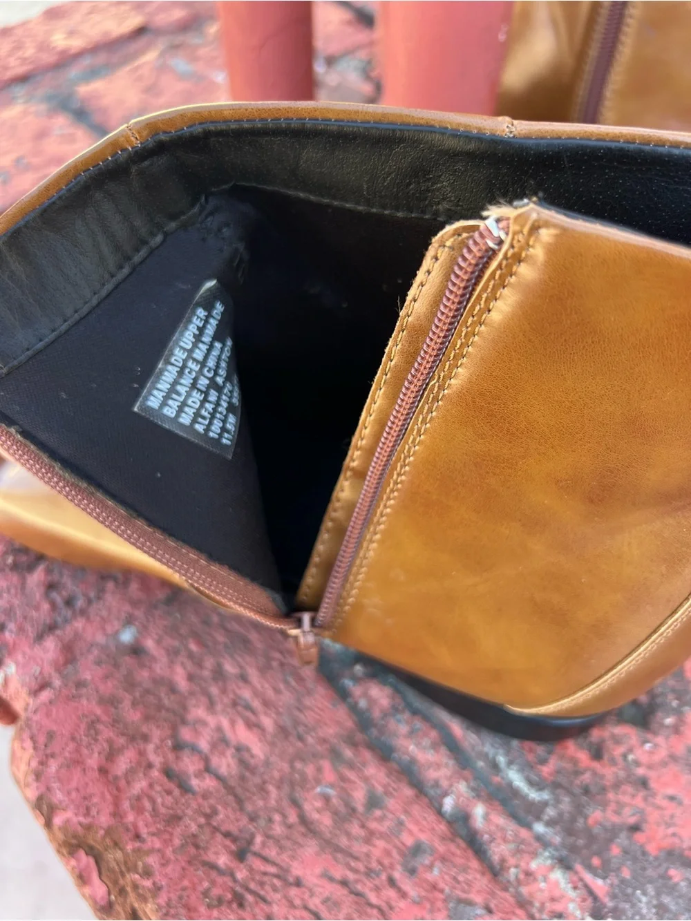 Alfani polished cognac